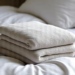 Coperta ponderata in tessuto traspirante